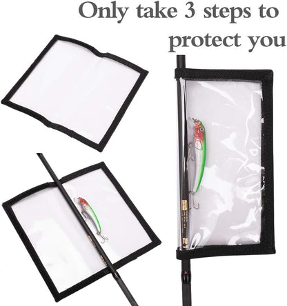 🎣Durable Clear PVC Lure Covers