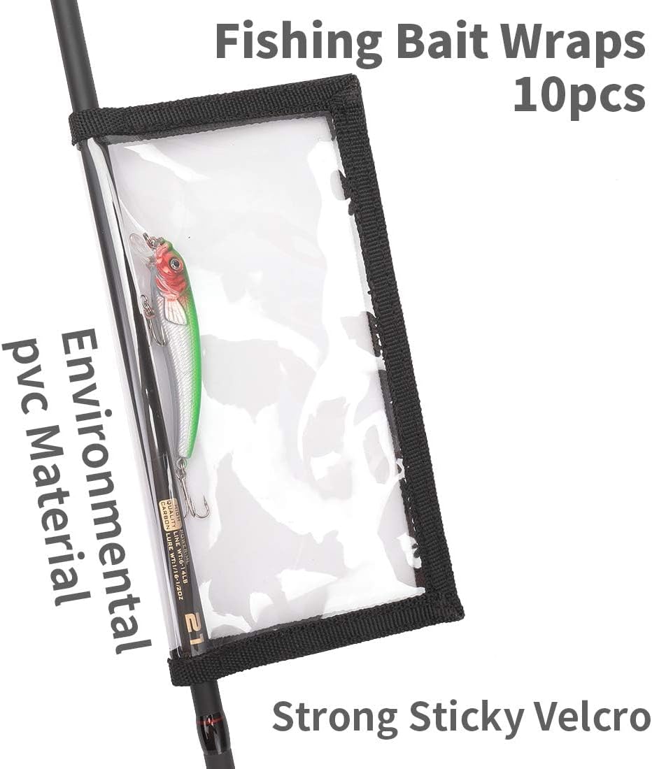 🎣Durable Clear PVC Lure Covers