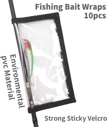 🎣Durable Clear PVC Lure Covers