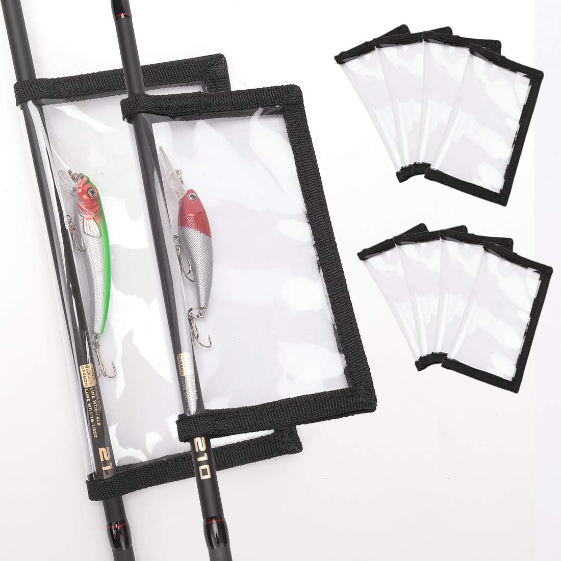 🎣Durable Clear PVC Lure Covers