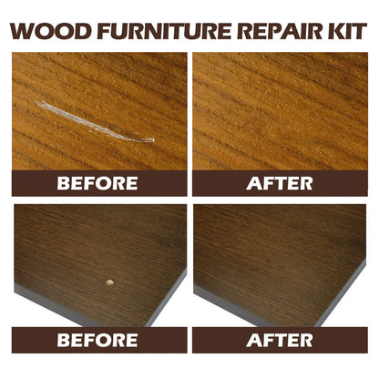 🟡🔧Wood Furniture Repair Paste Kit 10 Colors 20ml Wood Scratch Floor Crack Touch Up Repair Tool Set