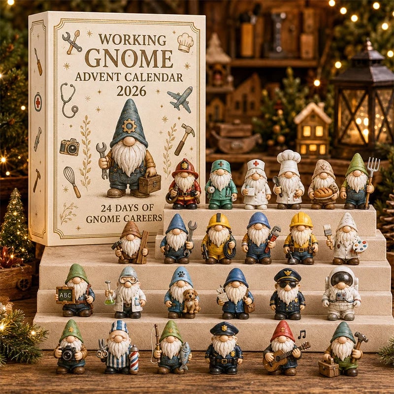 💥 LAST DAY 49% OFF🔥🧙 Gnome Advent Calendar 2026 – 24 Days of Whimsical Holiday Surprises 🎁✨