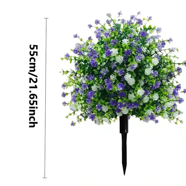 Artificial Potted Trees With Ground Stakes
