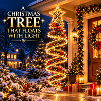 🎄 Floating Christmas Tree