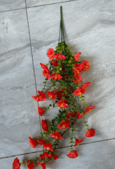 UV Resistant Hanging Artificial Morning Glory Vine