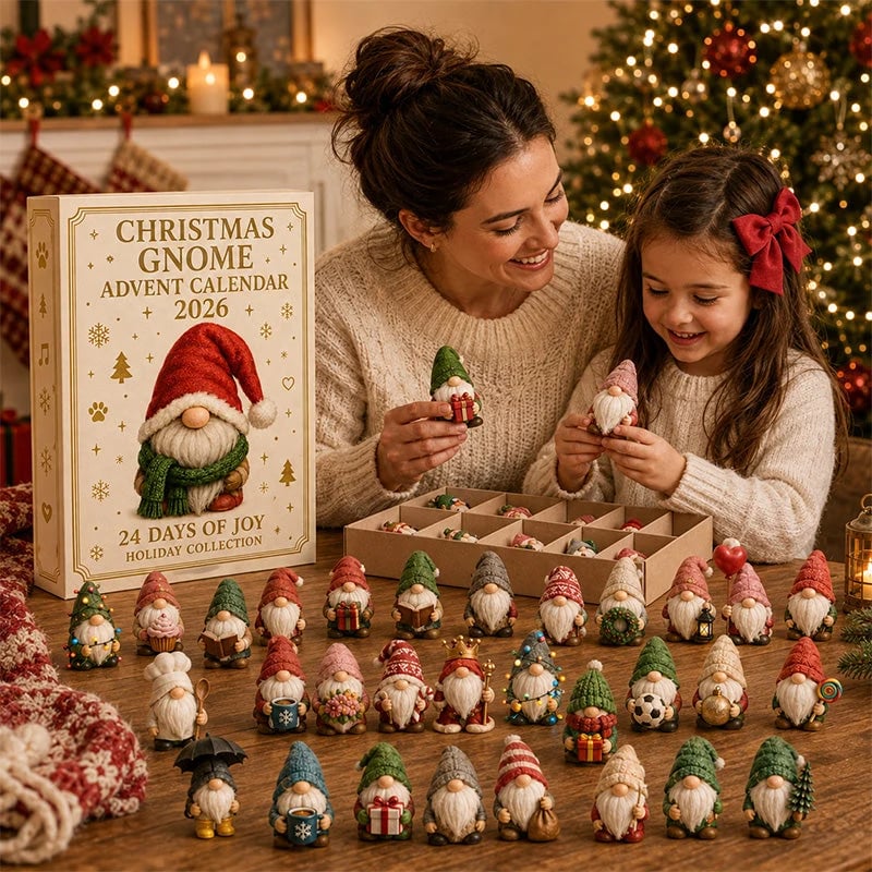 💥 LAST DAY 49% OFF🔥🧙 Gnome Advent Calendar 2026 – 24 Days of Whimsical Holiday Surprises 🎁✨