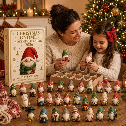 💥 LAST DAY 49% OFF🔥🧙 Gnome Advent Calendar 2026 – 24 Days of Whimsical Holiday Surprises 🎁✨