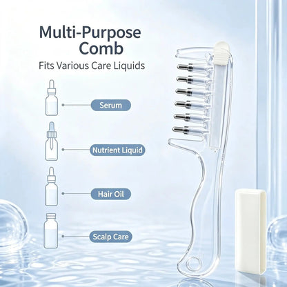 Refillable Scalp Oil Applicator Comb