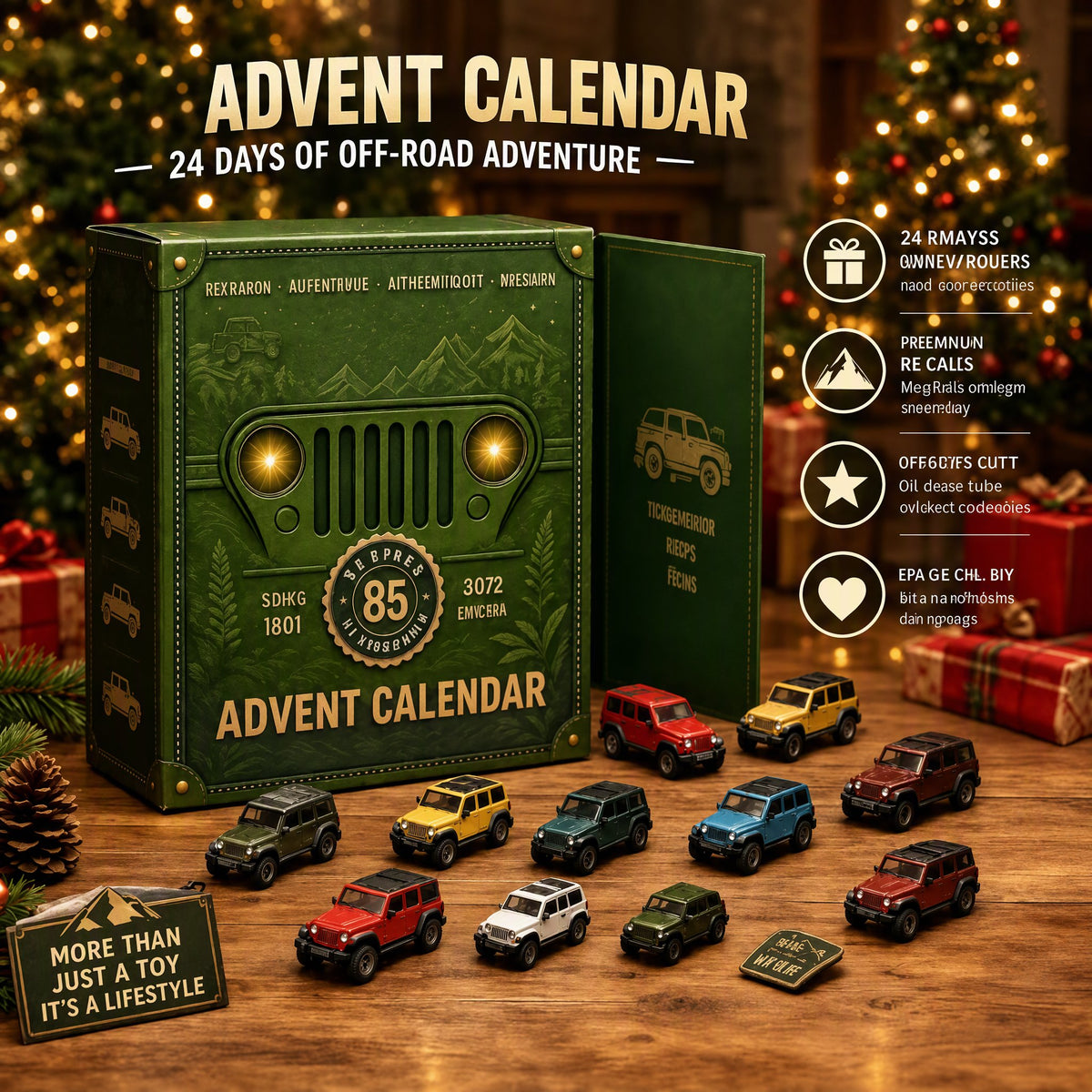 🚗G.P 85th Anniversary 2026 Christmas Countdown Calendar
