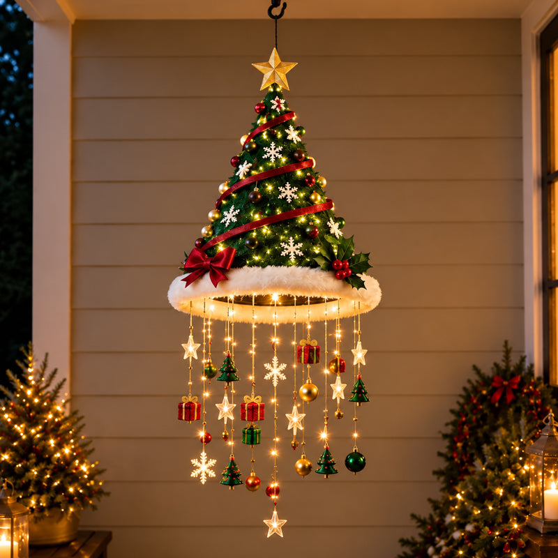 🎄✨ Christmas Hat Pendant Light