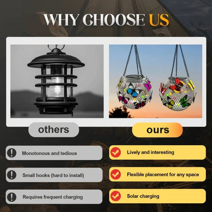 Solar Pendant Lamp Art Of Iron