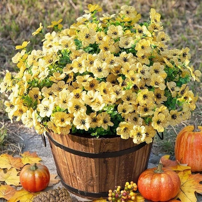 Upgraded High-grade Material Rainproof Lifelike Artificial Flowers With UV-Shield Coating