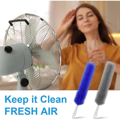 💖🎁Flexible Microfiber Fan Duster Brushes – Reusable Cleaning Tools