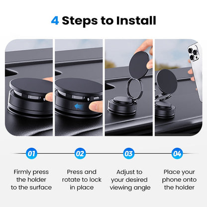 🔥Buy More Save More🔄360° Adjustable Vacuum Magnetic Phone Holder📱🚗