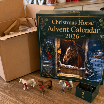 🐴 Christmas Horse Advent Calendar--24 Days of Horse Friends & Holiday Memories 🎄