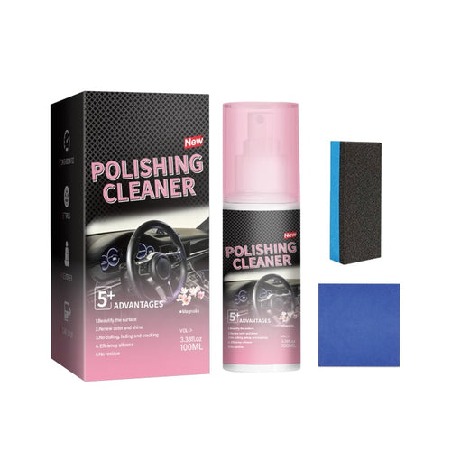 Automotive Care Agent Protector Wax - Anhydrous Spray for Vinyl, Rubber, Plastic, Leather Surfaces, Prevents Aging, Fading, Cracking, Suitable