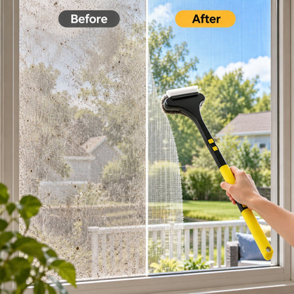 🔥🔥2-in-1 Window Screen & Surface Cleaning Brush