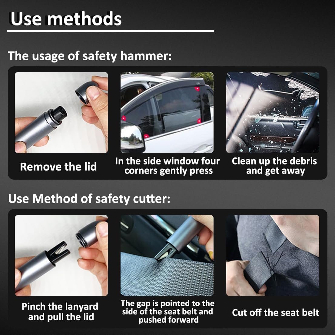 🔨Buy 2 Get 10% off & Free shipping🔥Safe Hammer Glass Breaker Under Water