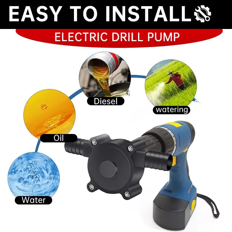 🔥HOT SALE🔥🔥 👨‍🌾🔥Portable Electric Drill Pump