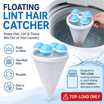 Floating Lint & Hair Catcher（3pcs）