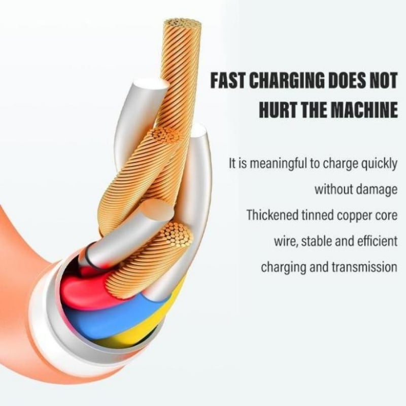 ⚡540° Rotating Streamer Data Cable