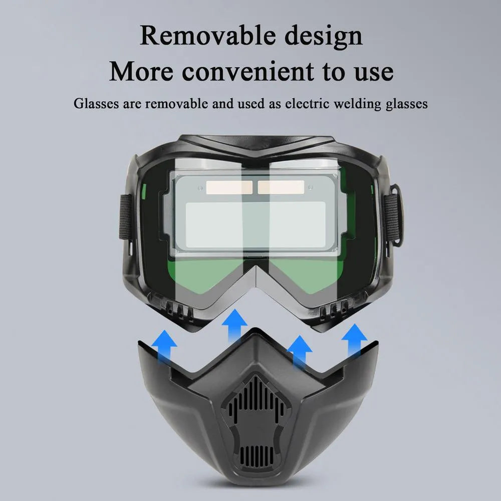🛠️ Auto-Darkening Welding Helmet