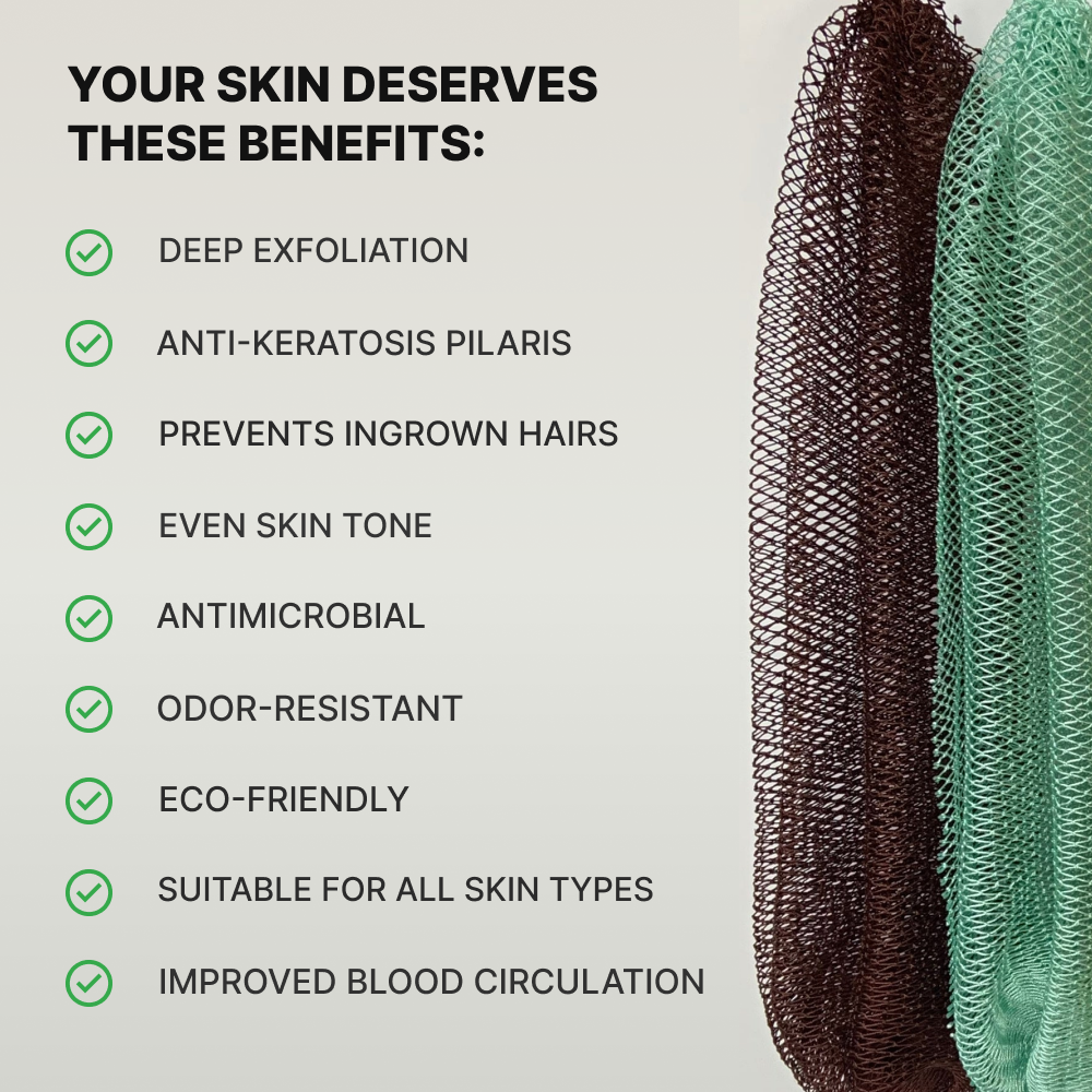 African Exfoliating Body Net
