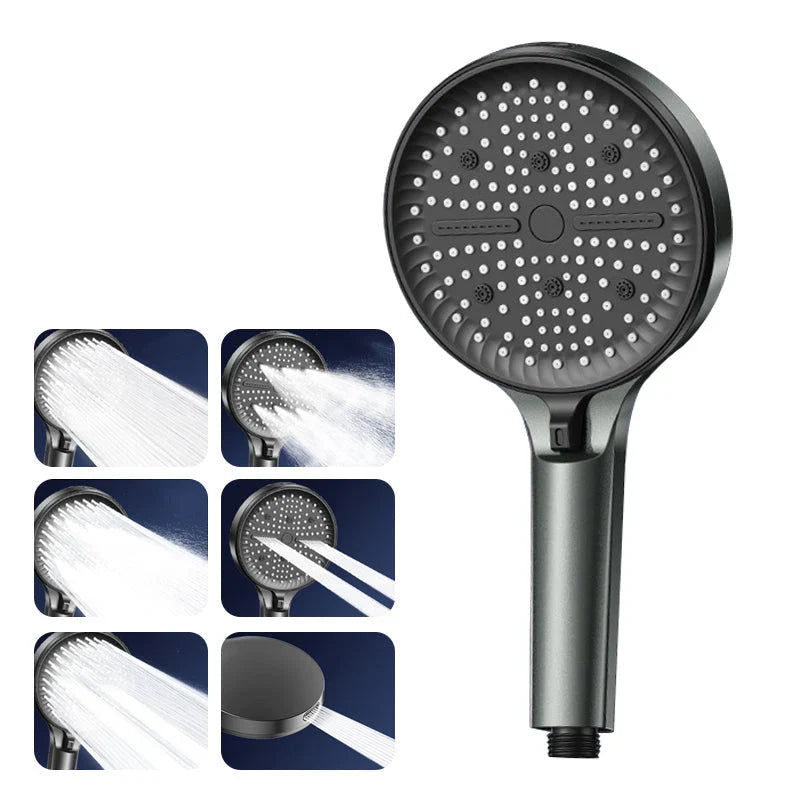 High-Pressure Adjustable Rainfall Shower Head
