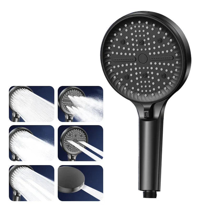 High-Pressure Adjustable Rainfall Shower Head