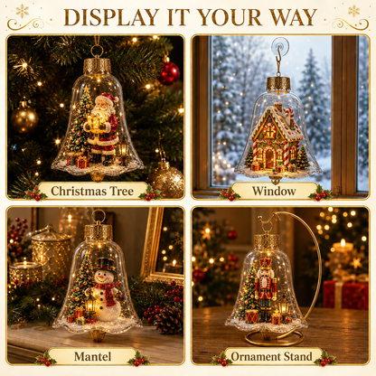 🔥Limited time 48% OFF -✨🎄 Glowing Christmas Story Ornament – Light-Up Mini Holiday Scene
