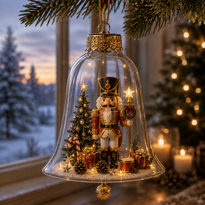🔥Limited time 48% OFF -✨🎄 Glowing Christmas Story Ornament – Light-Up Mini Holiday Scene