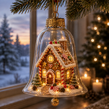 🔥Limited time 48% OFF -✨🎄 Glowing Christmas Story Ornament – Light-Up Mini Holiday Scene