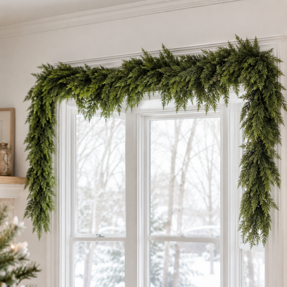 Faux Cedar Garland