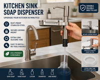 Extended Soap Dispenser + Storage Shelf