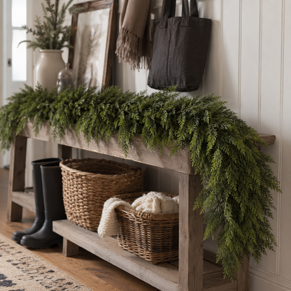 Faux Cedar Garland