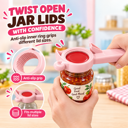 🔥39% OFF 🐻Opener Bear 4-in-1Jar & Bottle