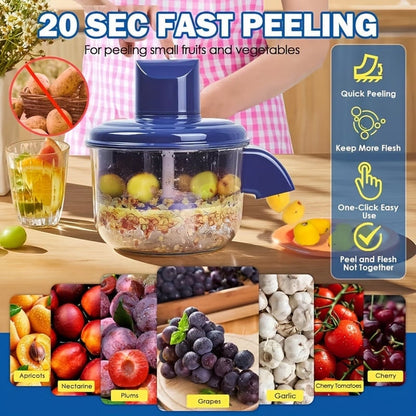 LAST DAY 50% OFF-Universal Automatic Peeler I The Smart Kitchen Gadget That Peels Fruits & More In Seconds