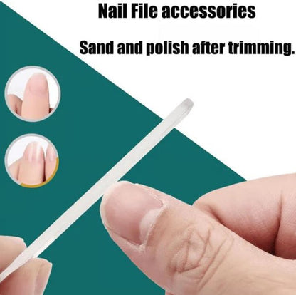 ✂️✨ Eagle Beak Wide Jaw Nail Clippers Set | Anti-Splash 25° Slanted Blade for Thick & Ingrown Toenails | Ultra-Sharp Stainless Steel Manicure & Pedicure Tool
