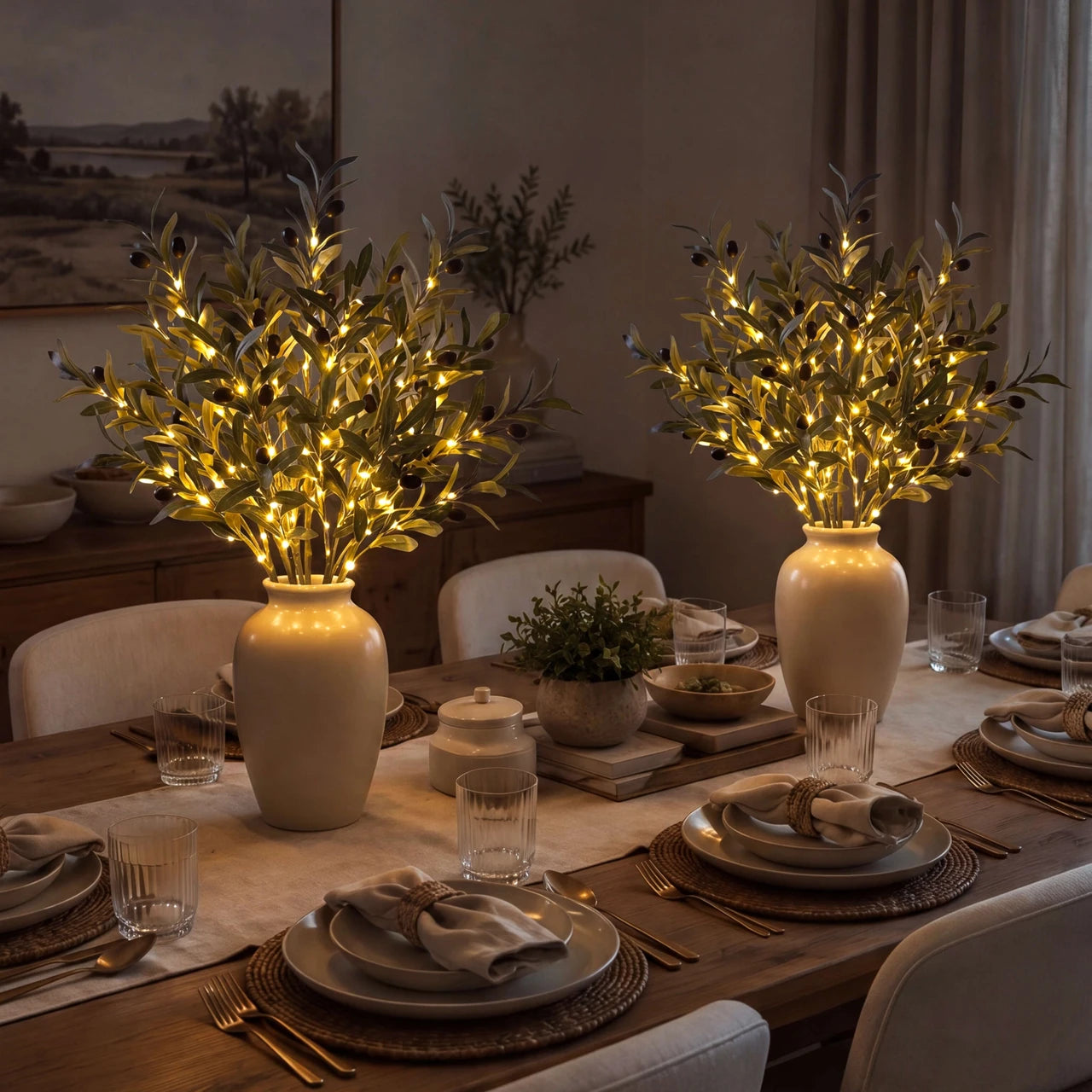Enchanted Evergreen Olive Branch