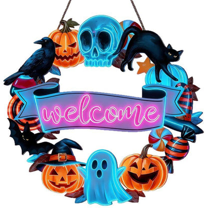Halloween Wooden Doorplates