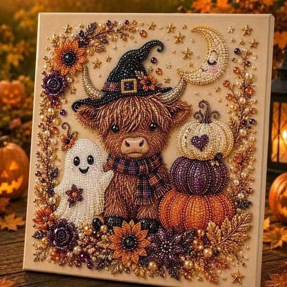 Halloween Pearl Art DIY Kit – Turn Tiny Pearls Into Spooky-Cute Magic