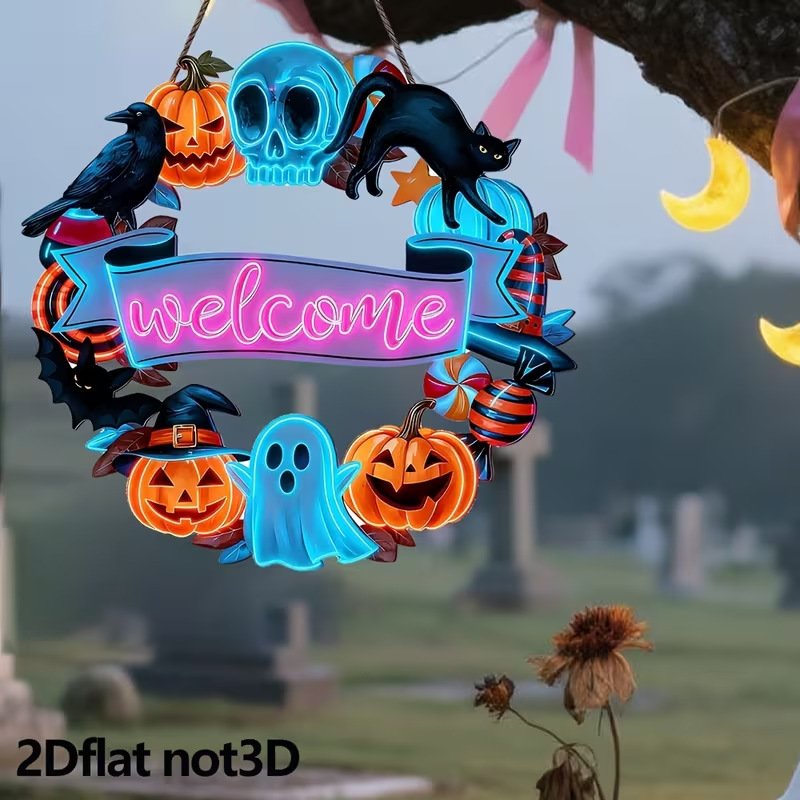 Halloween Wooden Doorplates
