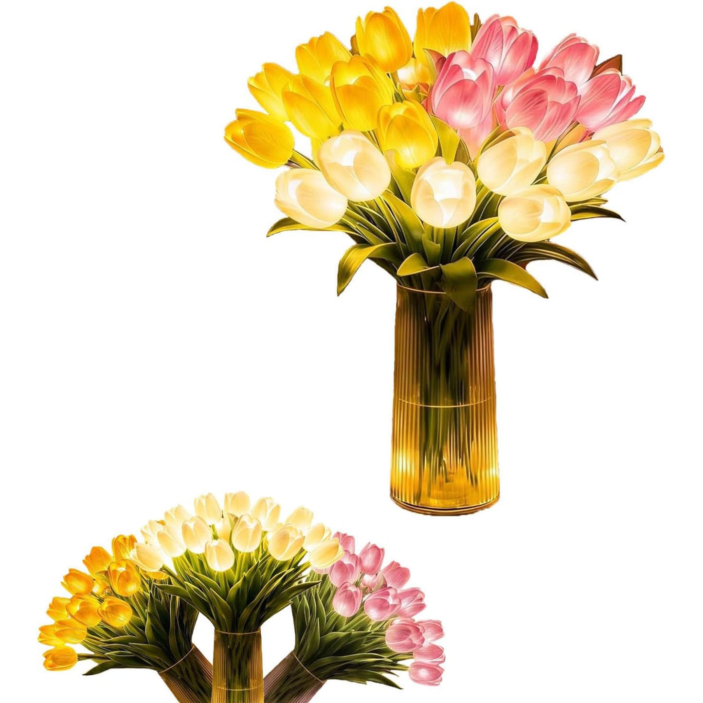 Radiant Romantic Tulip Light
