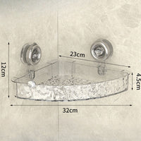 Corner shelf Transparent