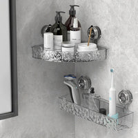Corner shelf gray
