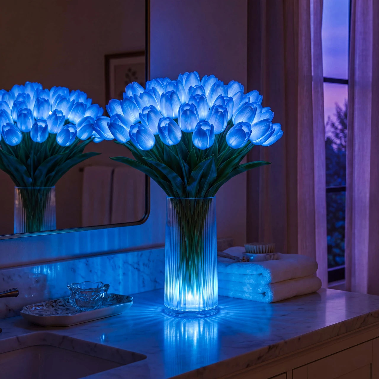 Radiant Romantic Tulip Light