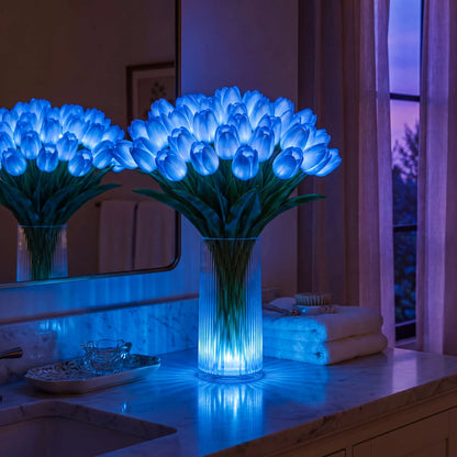 Radiant Romantic Tulip Light