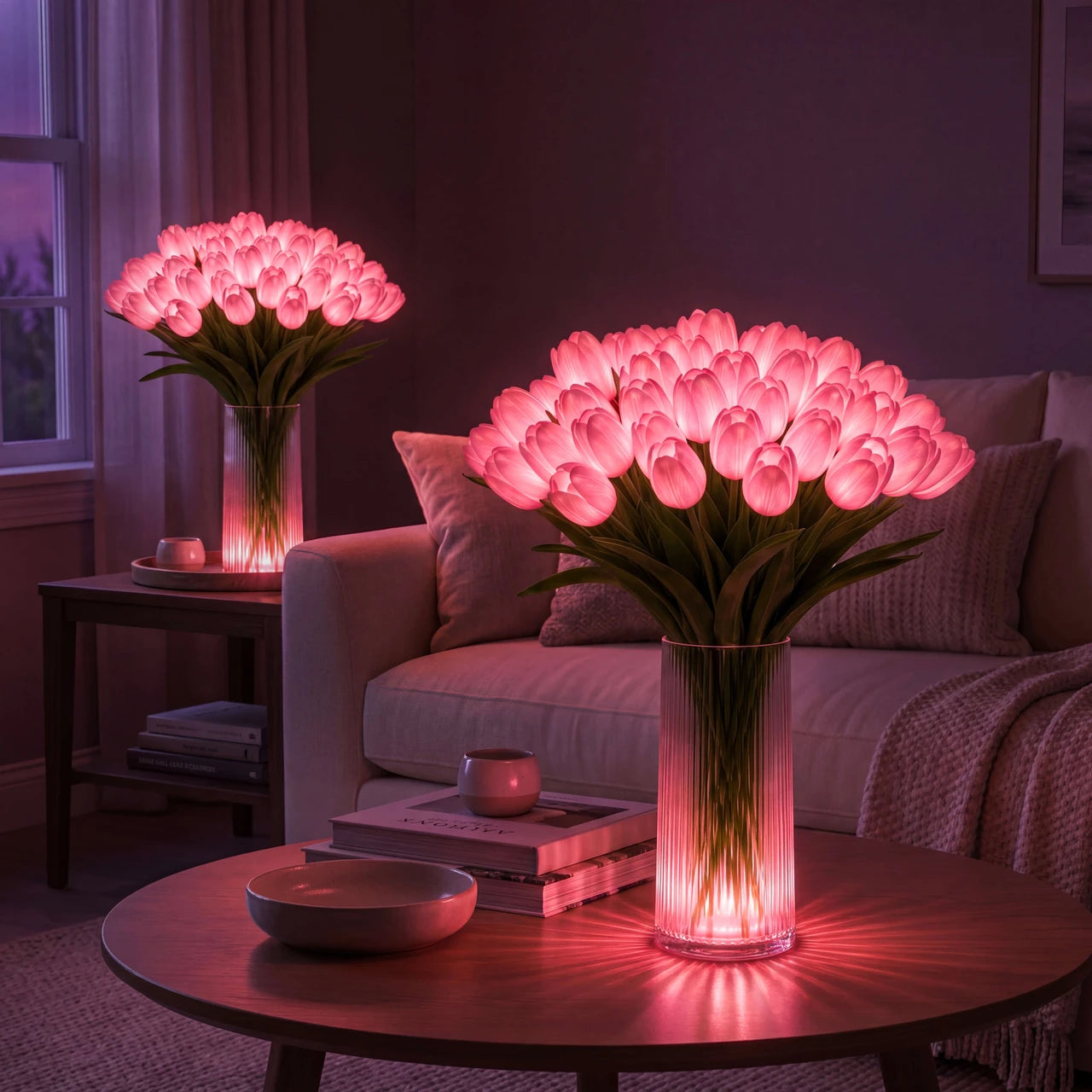 Radiant Romantic Tulip Light
