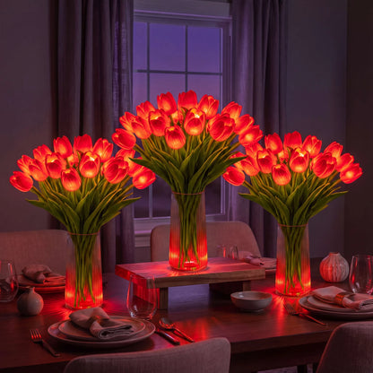 Radiant Romantic Tulip Light