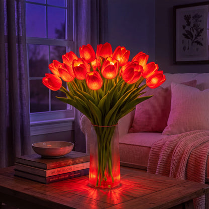 Radiant Romantic Tulip Light